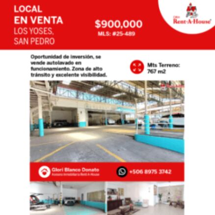Local en Venta Los Yoses San Pedro in San Pedro, Montes De Oca, San José — $90,000