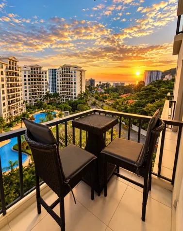 Luxury Ocean-View Condo for Long-Term Rent | Jacó Bay Premium Towers in Jacó, Garabito, Puntarenas — $2,500
