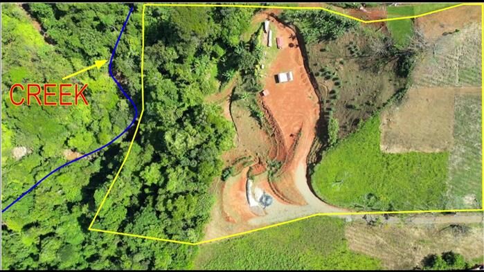 1-HECTARE RIVERFRONT LOT FOR SALE IN SANTA ELENA en Cajón, Pérez Zeledón, San José — $150,000