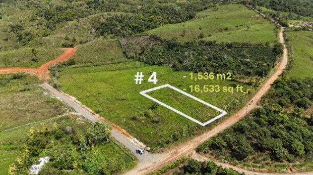  LOTE DE 1.536 M2 LISTO PARA CONSTRUIR EN SANTA ELENA, PEREZ ZELEDON in San Isidro De El General, Pérez Zeledón, San José — $65,000