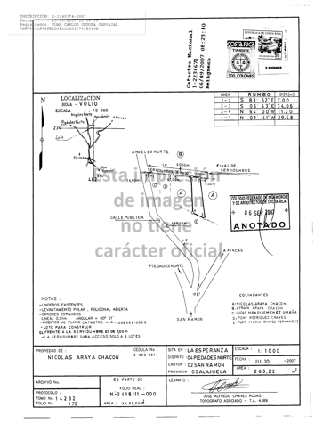 Lote en San Ramón en Piedades Norte, San Ramón, Alajuela — ₡ 8 000 000 - Foto 2 de 2
