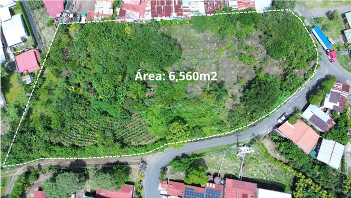 Amplio Terreno En Venta - Zaragoza, Palmares (6,560m2) in Zaragoza, Palmares, Alajuela — ₡ 135 000 000