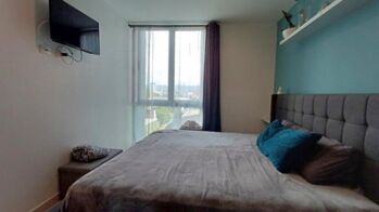 Se alquila moderno apartamento en condominio de Tibás San José 26-800 en Cinco Esquinas, Tibás, San José — $1,000 - Foto 5 de 21