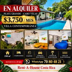 Alquiler de Casa de Lujo en Santa Cruz Guanacaste
