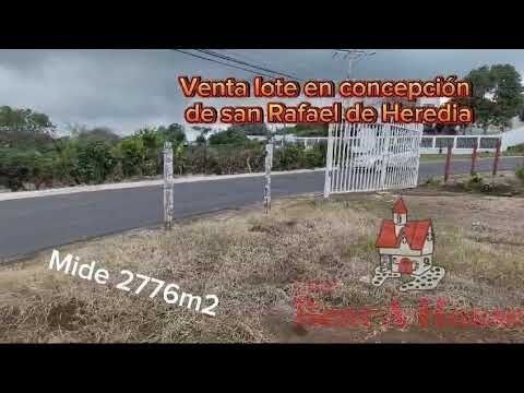 MLS-25-387 LS VENTA LOTE SAN RAFAEL HEREDIA in San Rafael, Heredia — $459,100