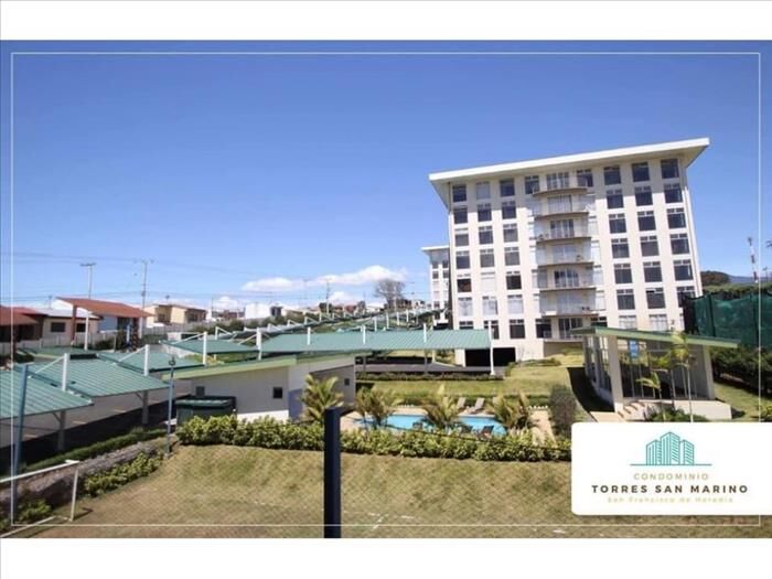 VENTA DE APARTAMENTO AMUEBLADO, HEREDIA, BARREAL, TORRES SAN MARINO in Ulloa, Heredia — $148,000