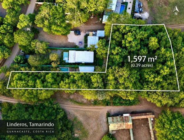 Lote en venta en Tamarindo, Guanacaste | 1.597 m² in Tamarindo, Santa Cruz, Guanacaste — $110,000