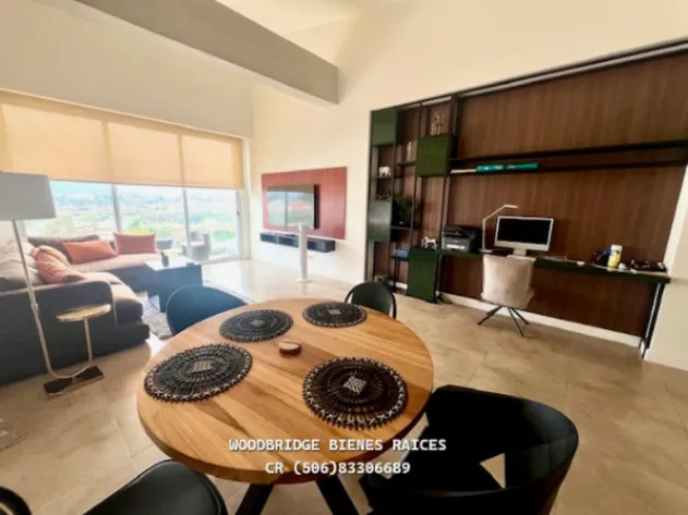 CR Escazu penthouse en alquiler amueblado /2 dormitorios en Escazú, San José — $2,500