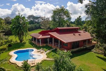 Hacienda de Lujo con Piscina y 18 Ha en Naranjito, Manuel Antonio en Naranjito, Quepos, Puntarenas — $1,499,000 - Foto 2 de 29