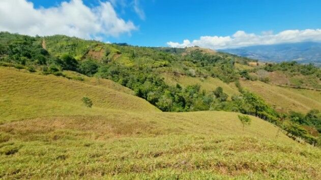 Beautiful Land for sale in the heart of Guaria, with views and creek (7 hectares / 17 acres) en San Isidro De El General, Pérez Zeledón, San José — $380,000