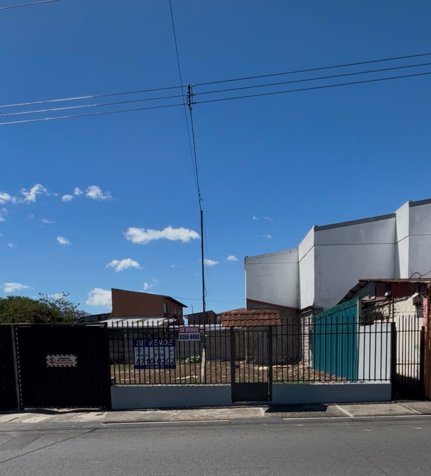 Vendo lote uso mixto  Curridabat Centro en Curridabat, San José — ₡ 100 000 000