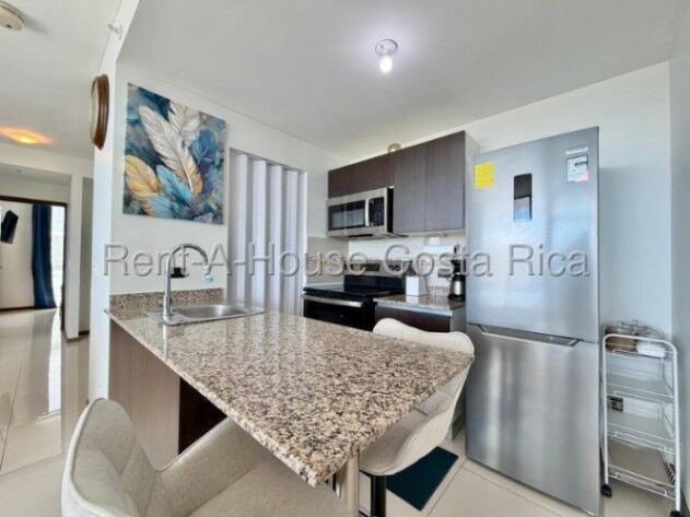  Venta de Apartamento Amueblado en Bambú-Eco-Plaza-Alajuelita, San José. en Alajuelita, San José — $148,000