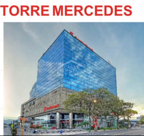 ALQUILER DE OFICINA EN TORRE MERCEDES, PASEO COLÓN / 62.17  m2 in Merced, San José — $1,057