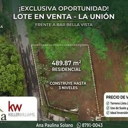 Lote en Venta en Tres Ríos, La Unión, Cartago — $159,000