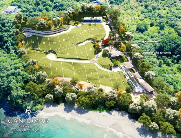 Lotes de Lujo en Venta Condominio Residencial & Ocean Club Cantomar en Santa Cruz, Guanacaste — $1,750,000 - Foto 3 de 15