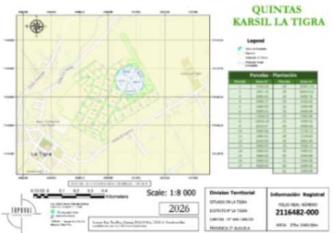 Quintas en la Tigra de San Carlos en La Tigra, San Carlos, Alajuela — ₡ 40 000 000