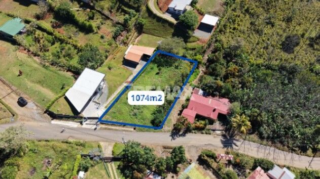 LOTE EN VENTA EN MIRAVALLES, PÉREZ ZELEDÓN – 1,074 m² CON VISTA Y FÁCIL ACCESO in San Isidro De El General, Pérez Zeledón, San José — $75,590