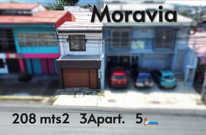Venta de Propiedad 3 APARTAMENTOS para Inversión en Moravia. RAH 25-298 en San Vicente, Moravia, San José — ₡ 165 000 000
