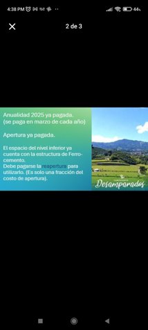 Nicho camposanto La Piedad Desamparados LA PASION BLOQUE E FILA 18 LOTE 18 in Desamparados, San José — ₡ 2 250 000