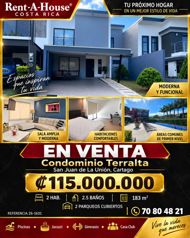 Venta de Casa en la Unión de Cartago