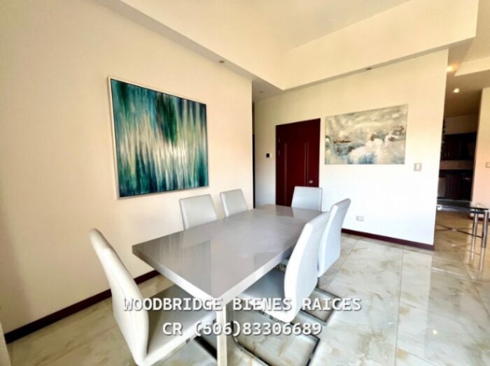 Escazu apartamento amueblado en alquiler $2.700 /3 dormitorios, linda vista in San Rafael, Escazú, San José — $2,700
