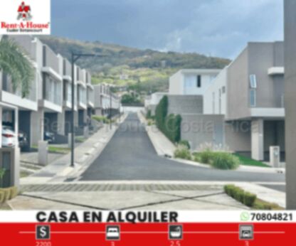 casa en alquiler en Piedades, Santa Ana, San José — $2,200