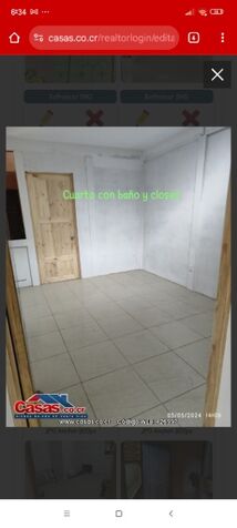 Alquiler Casa a 5 minutos del centro de Alajuela in San Antonio, Alajuela — ₡ 315 000