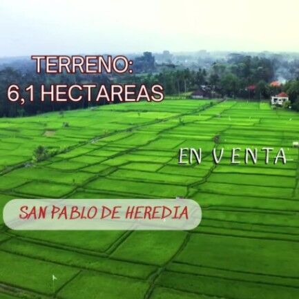 MLS-25-729 LS VENTA FINCA SAN PABLO HEREDIA en San Pablo, Heredia — $3,400,000