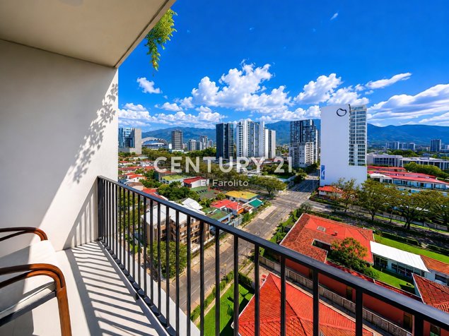 VENTA DE APARTAMENTO DE 1 HABITACIÓN EN BABYLON, NUNCIATURA en Pavas, San José — $185,000