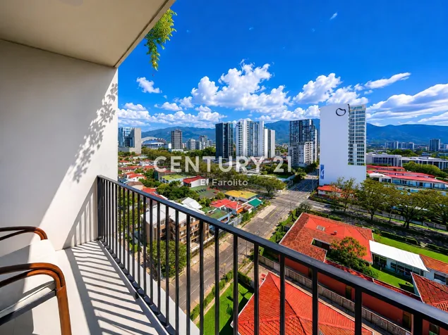 VENTA DE APARTAMENTO DE 1 HABITACIÓN EN BABYLON, NUNCIATURA en Pavas, San José — $185,000