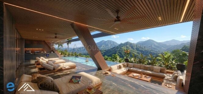Venta casa lujo 1 nivel 5 hab diseño moderno y privacidad absoluta #26-1778 GS en Guácima, Alajuela — $1,360,000