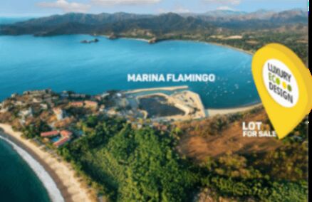 Lote residencial en Playa Flamingo cerca de la Marina in Cabo Velas, Santa Cruz, Guanacaste — $320,000