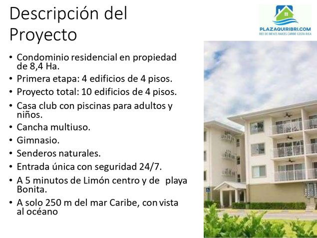 NEGOCIABLE! SE VENDE APARTAMENTO EN PARQUE DEL CARIBE 1 HABITACION in Limón — $95,000 - Photo 2 of 32