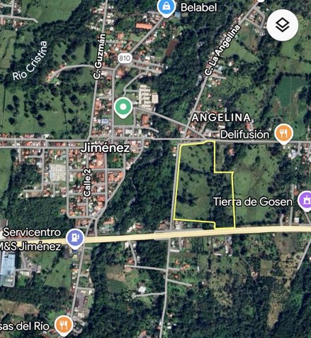 Venta de Finca de 10 hectáreas planas de uso mixto en Guácimo, Limón in Jiménez, Pococí, Limón — ₡ 500 000 000