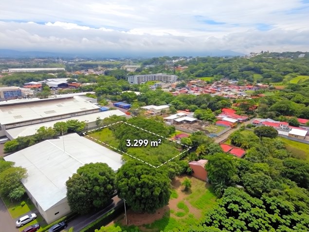 VENTA LOTE DE 3.299 m², EN CALLE SIN SALIDA, POZOS, SANTA ANA en Pozos, Santa Ana, San José — $480,000