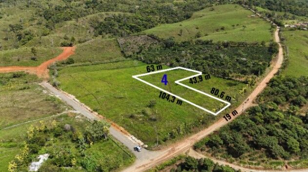  LOTE DE 1.536 M2 LISTO PARA CONSTRUIR EN SANTA ELENA, PEREZ ZELEDON in San Isidro De El General, Pérez Zeledón, San José — $65,000
