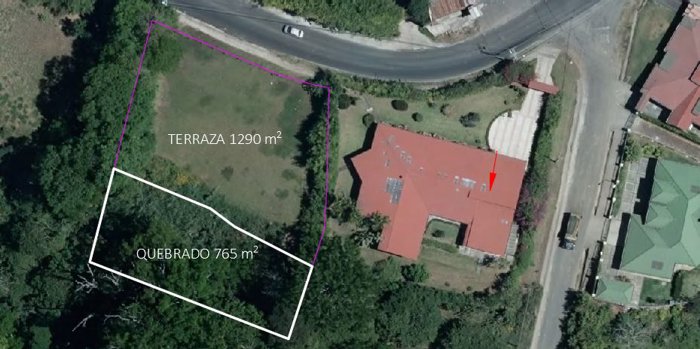 Lote San Ramón de Tres Ríos [Uso de suelo mixto] in Tres Ríos, La Unión, Cartago — $290,000