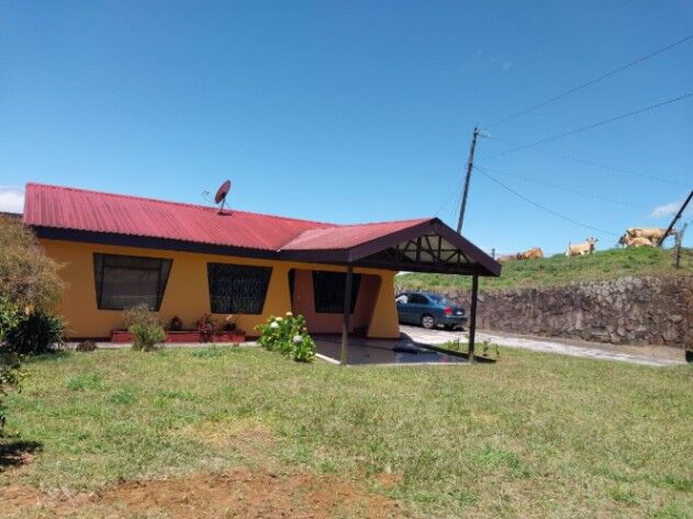 SE VENDE BELLA PROPIEDAD Y CASA EN ZARCERO.  en Quesada, San Carlos, Alajuela — ₡ 50 000 000