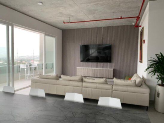 Se alquila moderno apartamento en condominio de Uruca San José 26-556 en Uruca, San José — $1,050
