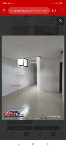Alquiler Casa a 5 minutos del centro de Alajuela in San Antonio, Alajuela — ₡ 315 000