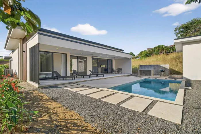 Surfside living - New 3BR villa with pool, near Marbella Beach in Cuajiniquil, Santa Cruz, Guanacaste — $580,000