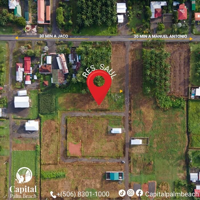 LOTES FINANCIADOS SIN BANCOS en Parrita, Puntarenas — ₡ 13 650 000