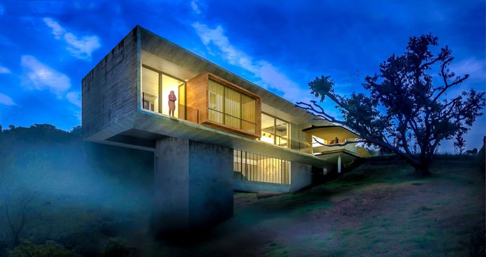 Ultramoderna casa y 3 casas de alquiler en residencial en Atenas, Alajuela — $1,600,000
