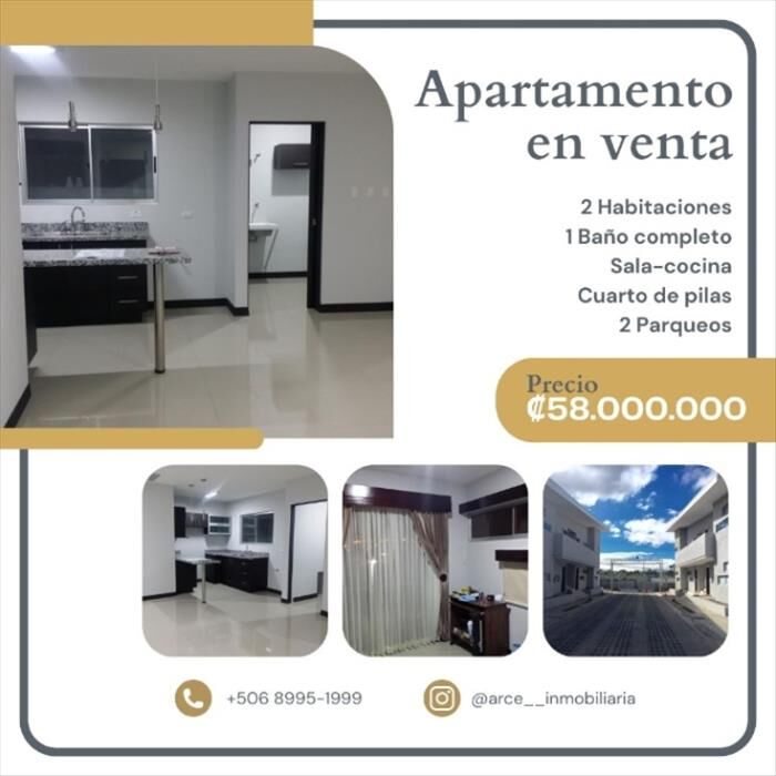 ¡Apartamento en venta ubicado en Ipís de Goicochea! en Ipís, Goicoechea, San José — ₡ 58 000 000