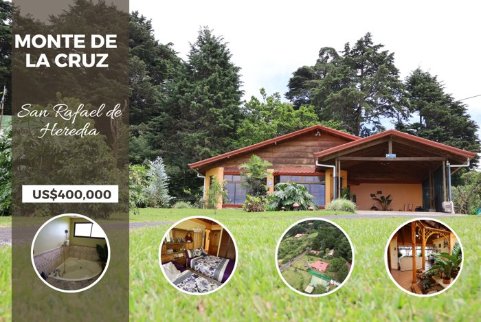 Casa Monte de la Cruz - Heredia in San Rafael, Heredia — $400,000