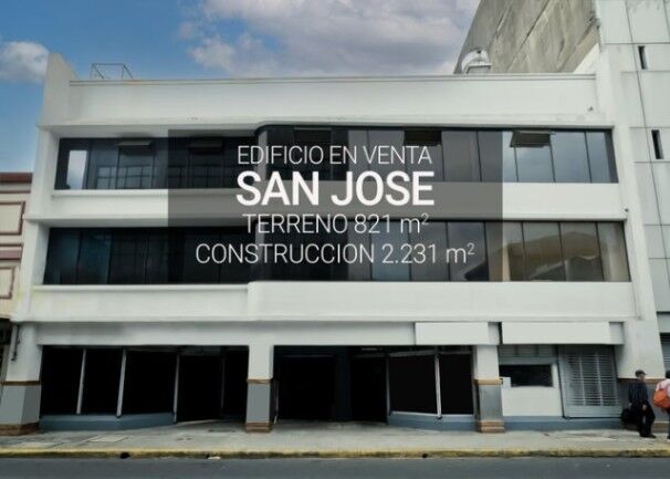 Venta de Edificio en Carmen, San José. PRECIO REBAJADO en Carmen, San José — $1,850,000