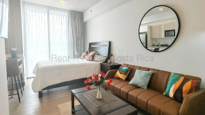 ALQUILER DE MODERNO APARTAMENTO CON PARQUEO EN TORRE ESCALANTE. en Carmen, San José — $1,200 - Foto 3 de 10