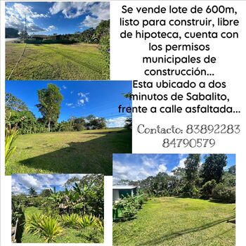 Land For Sale Sabalito, Coto Brus, Puntarenas