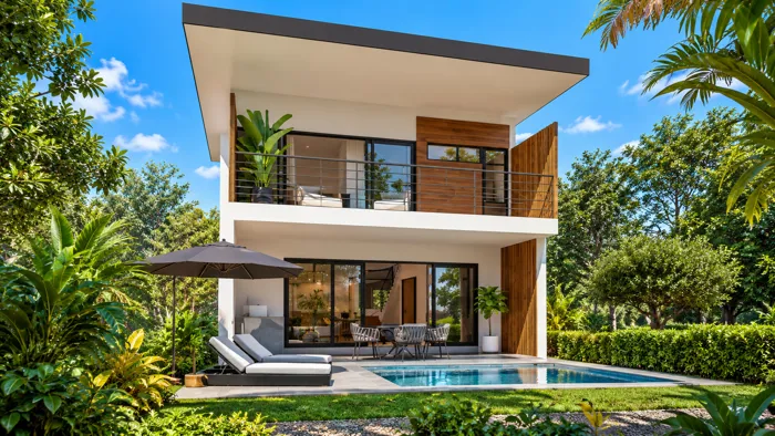 Casa con Piscina privada en Jacó Condo Praia en Jacó, Garabito, Puntarenas — $345,000 - Foto 2 de 9