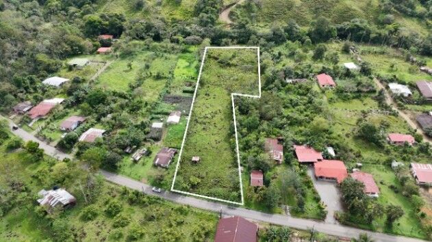 TERRENO PLANO DE MÁS DE 2 ACRES SOBRE CARRETERA PAVIMENTADA EN MIRAFLORES en Sierpe, Osa, Puntarenas — $63,000